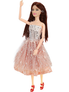 Кукла 28см "Алина" шарнирная, 3 вида