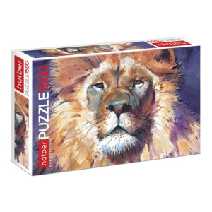Пазлы 1500 элементов  670*480мм.  "Лев"