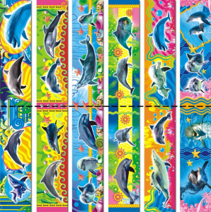 Закладка магнитная "Дельфины"