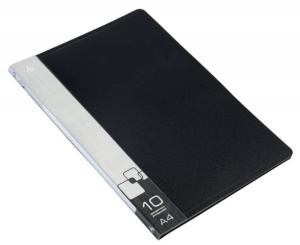 Папка файл  10лист 0,60мм черная