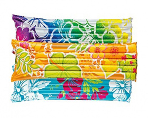 Надувной матрас для плавания 183*69см INTEX Фэшн пестрый, ассорти