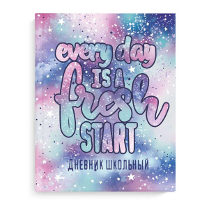 Дневник универсальн. обл. 7БЦ "Мотивация" мат.лам., тисн.фольгой, выб.перлам.лак., 48л.
