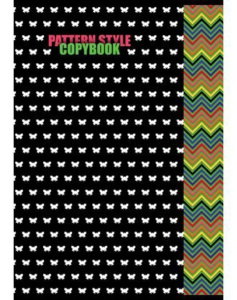 Тетрадь А4  48л кл. скрепка "Patternstyle"