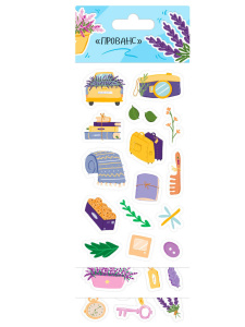 Набор наклеек 100*270мм, 3 л. "Прованс"