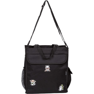 Сумка для дополн.занятий 36*31*12см deVENTE "  Panda" 1отд., 4кармана,