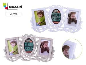 Фоторамка-коллаж пластик  3 фото, 47*26см