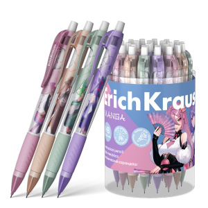 Карандаш механический  0,7мм Butterfly Manga,  с ластиком, НВ