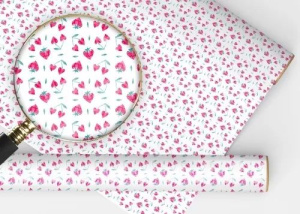 Бумага упаковочная 70*100см  "Сладкая любовь"