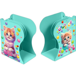 Подставка для книг "Candy Cat" 19*15см полностью металл, телескопическая