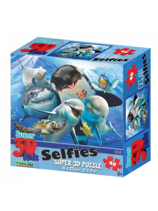 Пазл 3D  48 дет.  31*23см "Океанское селфи"