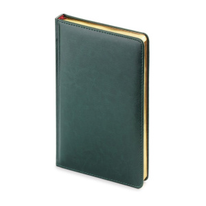 Ежедневник недат. А4 136л., тв.обл., иск.кожа "Sidney Nebraska. Зеленый"