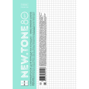 Сменный блок А5  40л кл. Hatber "NEWtone PASTEL Мята" белый, 80гр/м2