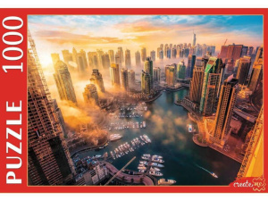Пазлы 1000 элементов  685*480мм. "Туманный Дубай"
