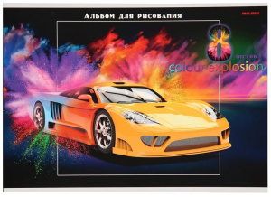 Альбом А4  8л скоба "Гиперкар-1"