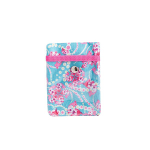 Кошелек  "deVENTE", 10*14см на молнии, 2 кармана, печать на ткани, шнур 90 см, мятный