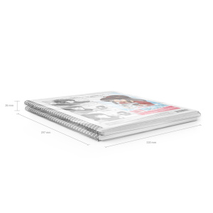 Тетрадь А4  на спирали 80л кл "MyDesign" , пластик. обложка, ассорти