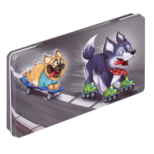 Пенал металлический (183*100*14) "Спортсобаки"