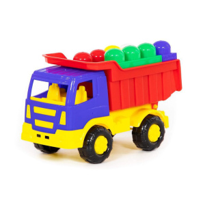 Набор игрушек. Автомобиль "Салют" 21см, конструктор "Юриор" 9 эл.