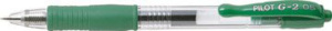 Ручка гелевая автомат. с рез. зелен. 0.5 мм