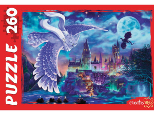Пазлы  260 элементов  237*330мм.   "Волшебная сова"