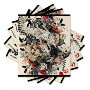 Тетрадь А5 48л кл. Erich Krause "Ink Style" MIX-PACK