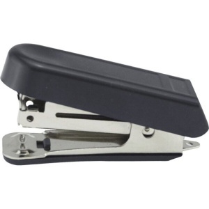 Степлер ATTOMEX №10 до 10 л, пластик, черный, малый