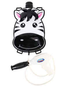 Водяное оружие. Пистолет "Зебра" 1020 мл, дальность боя 9м