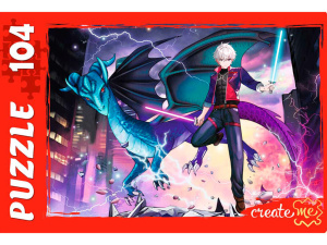 Пазлы  104 элемента 270*330см "Мир аниме"