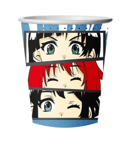 Стакан бум. "Аниме" 250 мл, 10 шт.