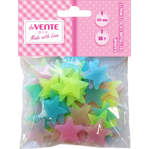 Камни, светящиеся в темноте " DIY Ночные звезды" 30 мм, 30 г.