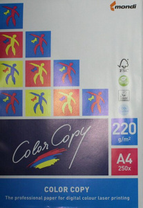 Бумага А4 COLOR COPY 220г/м2., (250л)