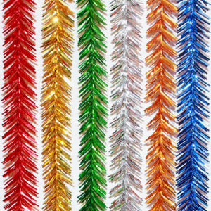 Мишура d=20мм, 2м "1/1" цвет ассорти