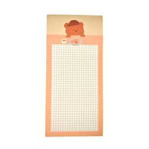 Бумага с липким краем  50л. Egoist "Little bear" 14*6,5 см,  ассорти дизайнов