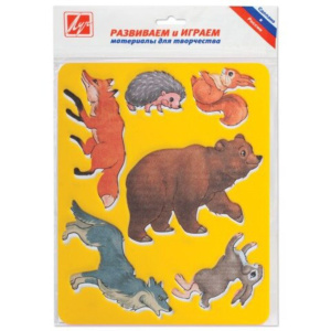 Трафарет "Лесные звери"