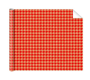 Бумага упаковочная крафт 70*100см "Гусиная лапка"