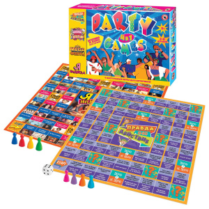 Игра настольная 4в1 "Party games" 9+
