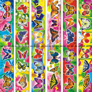 Закладка магнитная "Бабочки"