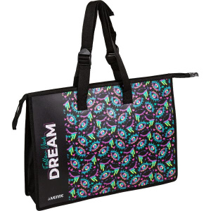 Папка А3 (467*338*100) с ручками, молния, пластик Dream