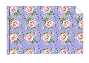 Бумага упаковочная "Пионы" 70*100 см