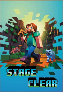 Блокнот А6  60л гребень "Craft" клетка