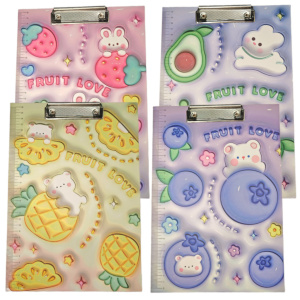 Клипборд Egoist "Фрукты" 31,5*22 см ассорти дизайнов