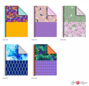 Бумага упаковочная 70*100см "Ассорти" двусторонняя