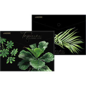 Конверт на кнопке  с рисунком 240*180мм  0,18мм  Tropicana