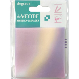 Блок с липким краем (73х73мм) 50л, пластиковый, прозрачный, искрящиеся с дизайном