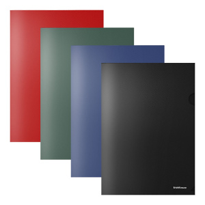 Папка уголок А4 Diagonal Classic, ассорти