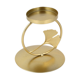 Подсвечник 9*9см, золото