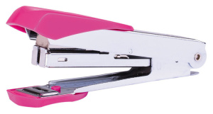 Степлер Deli №10 на 12 листов, антистеплер, корп. ассорти