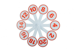 Веер цифр "От 1-20"