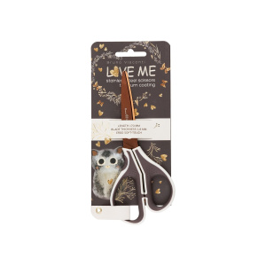 Ножницы детские BV 13см "Love me. Котенок" эргономичные ручки