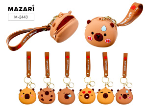 Брелок "Капибара" 6 диз.